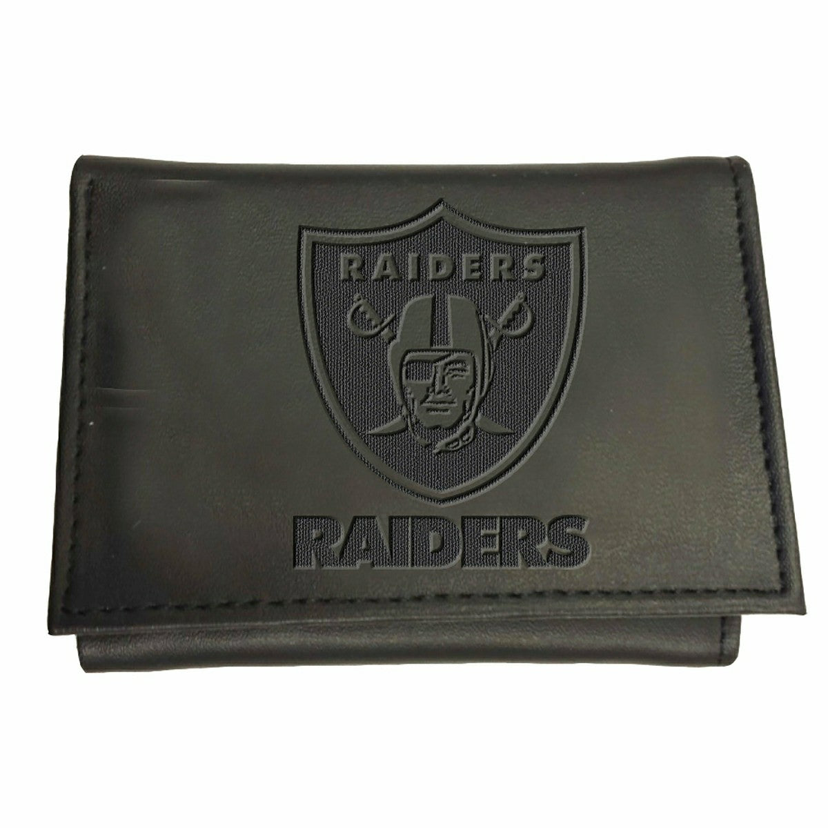 Las Vegas Raiders, Tri-Fold Wallet, Black - NFL Home