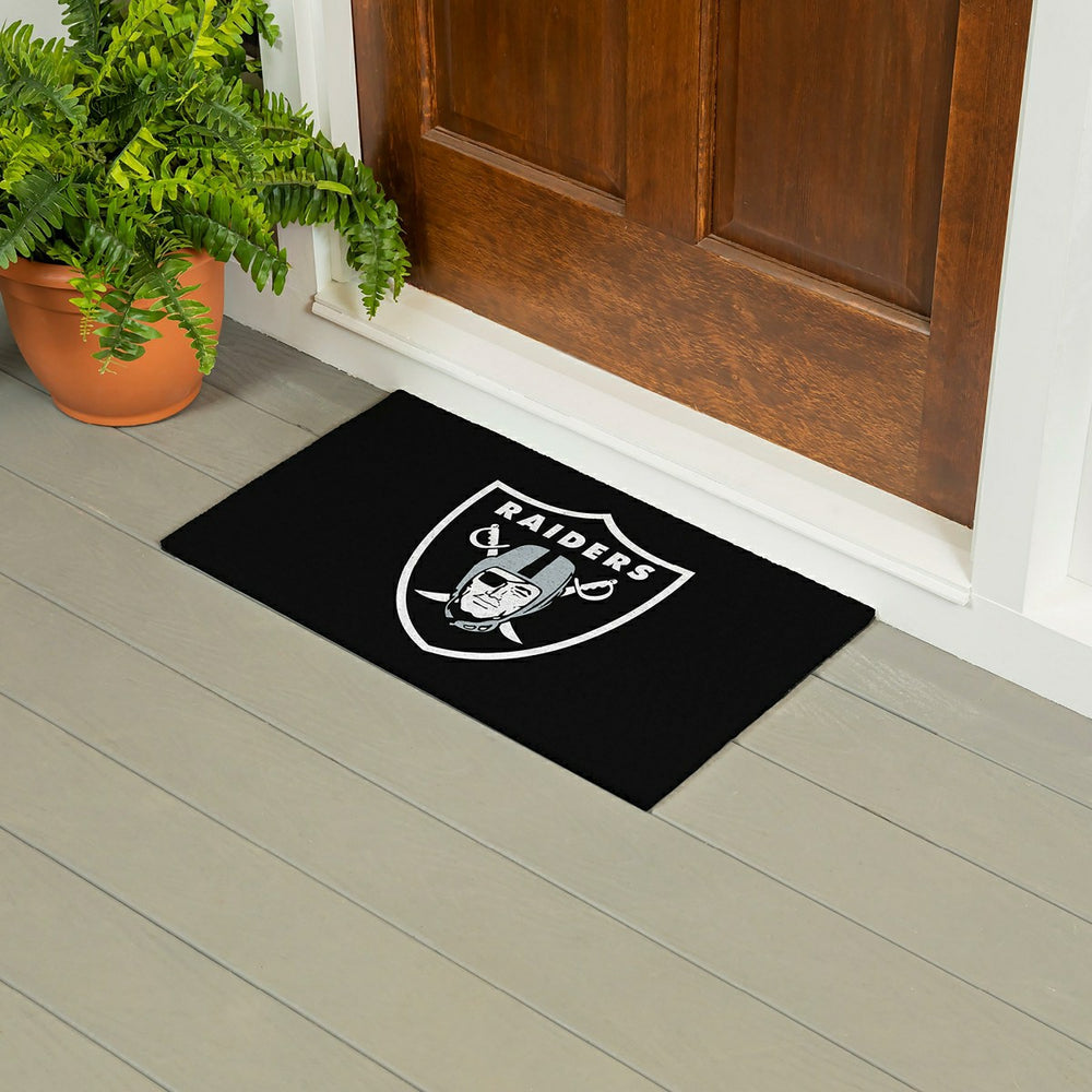 Full Color PVC Mat, 16" x 28", Las Vegas Raiders - NFL