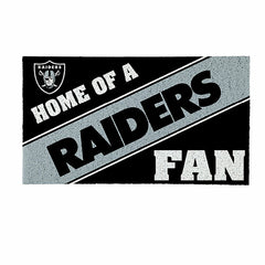 Oakland Raiders, PVC Mat COLOR, Home of a Fan - NFL