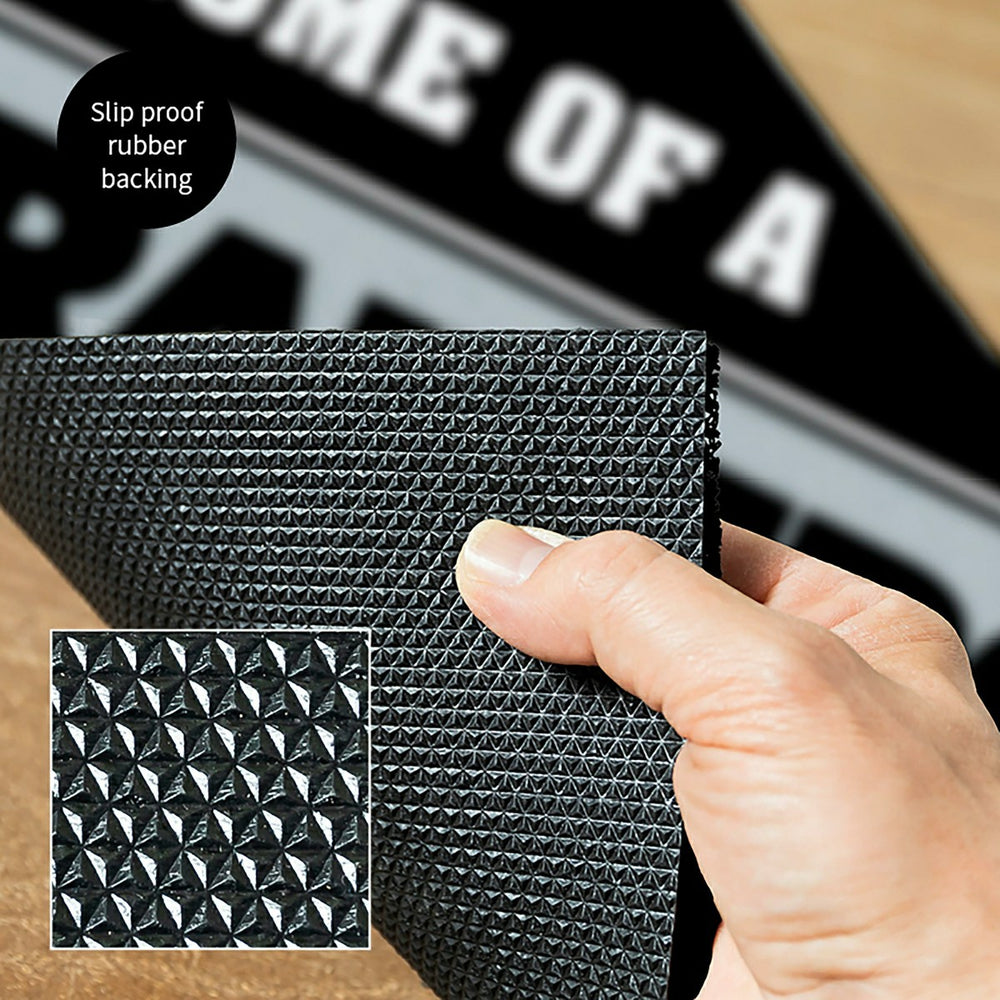 Oakland Raiders, PVC Mat COLOR, Home of a Fan - NFL