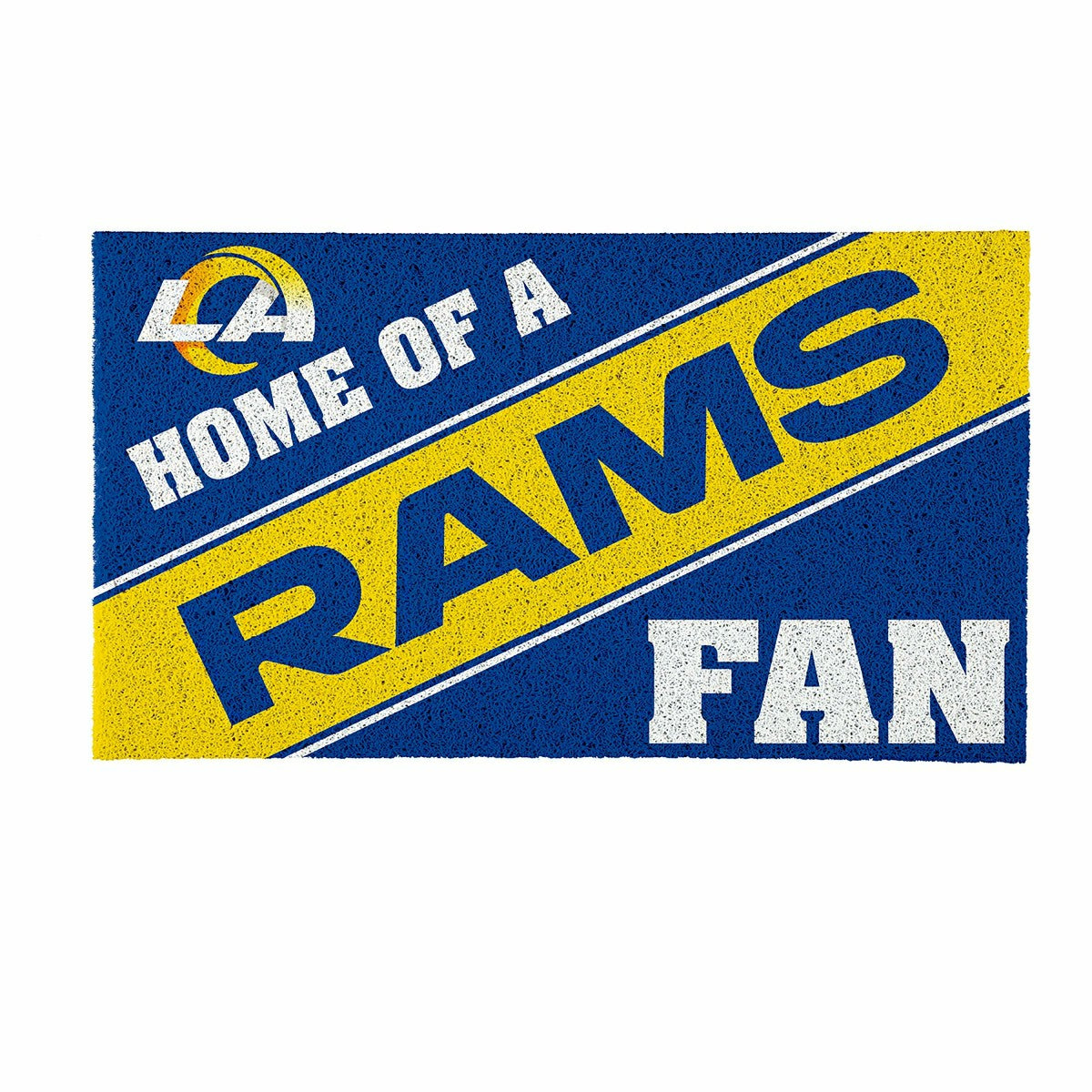 Los Angeles Rams, PVC Mat COLOR, Home of a Fan - NFL