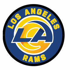 LED Wall Decor, Round, Los Angeles Rams - NFL Home