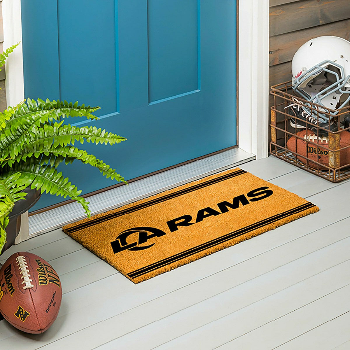 Los Angeles Rams, Coir Mat 1C - NFL
