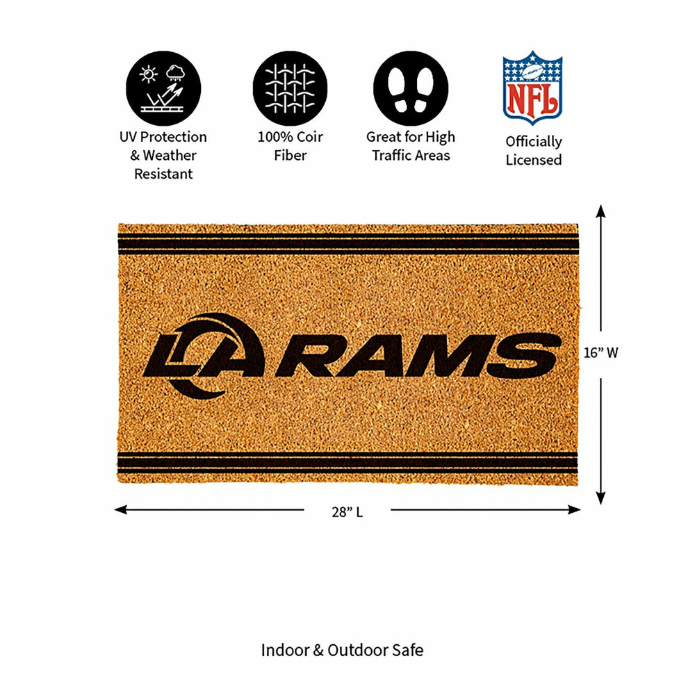 Los Angeles Rams, Coir Mat 1C - NFL