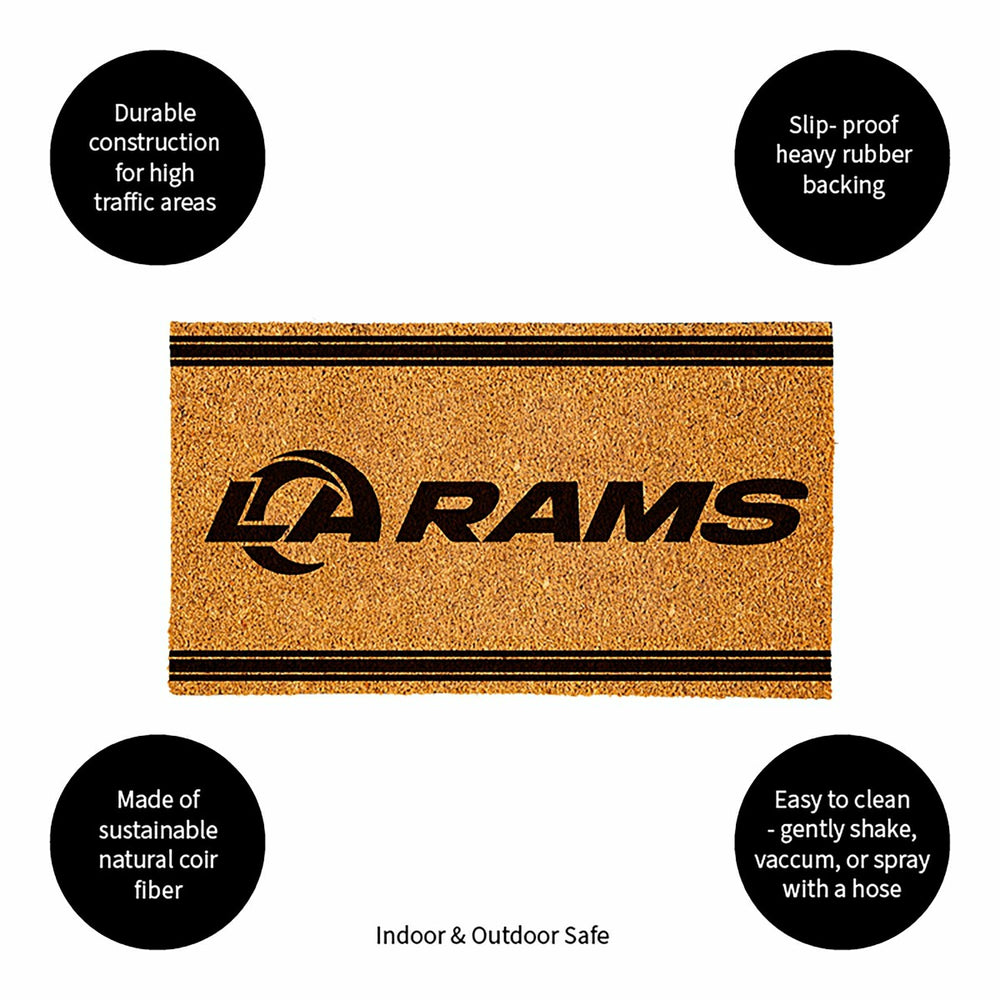 Los Angeles Rams, Coir Mat 1C - NFL