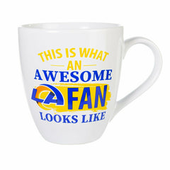 Los Angeles Rams, Ceramic Cup O'Java 17oz Gift Set - NFL Home