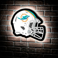 LED Wall Decor, Helmet, Miami Dolphins - NFL Home
