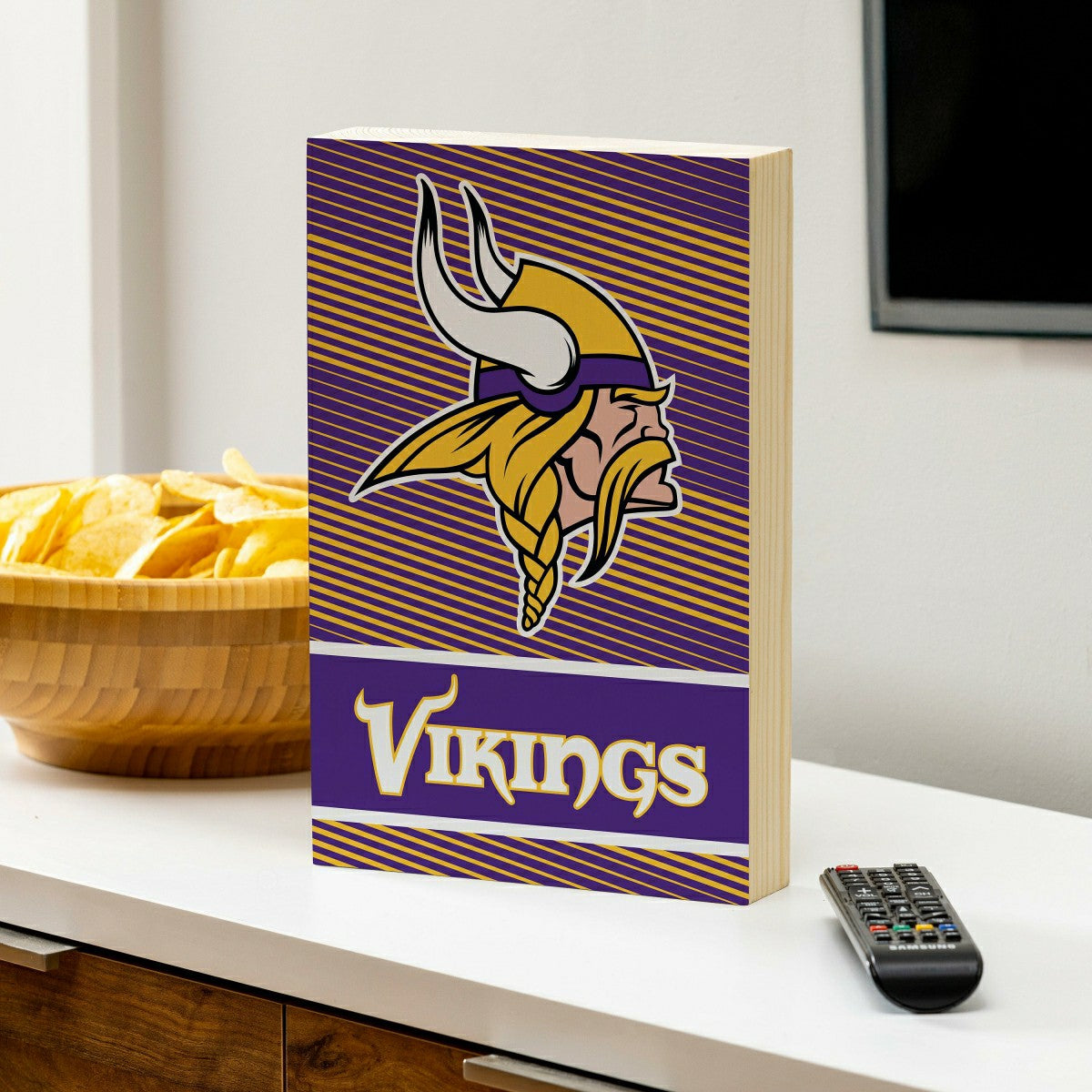 Minnesota Vikings Plock, Down Home Fans, 8x12 - NFL Home