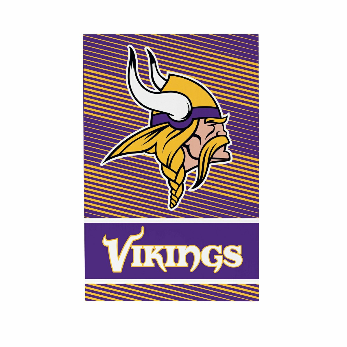 Minnesota Vikings Plock, Down Home Fans, 8x12 - NFL Home