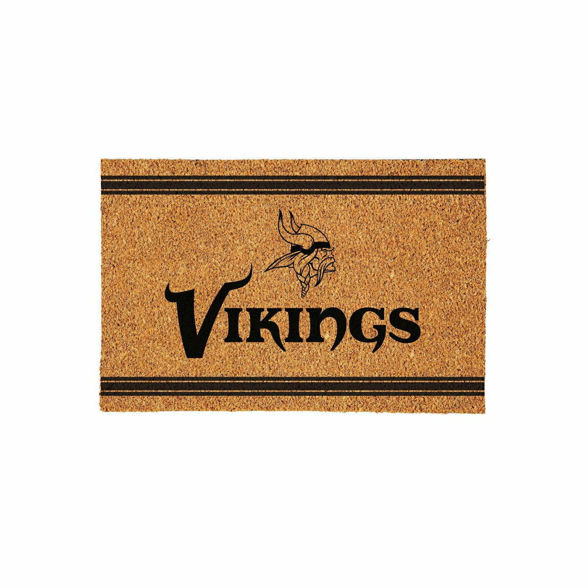 Minnesota Vikings Large One Color Coir Mat, 36"x24" - NFL