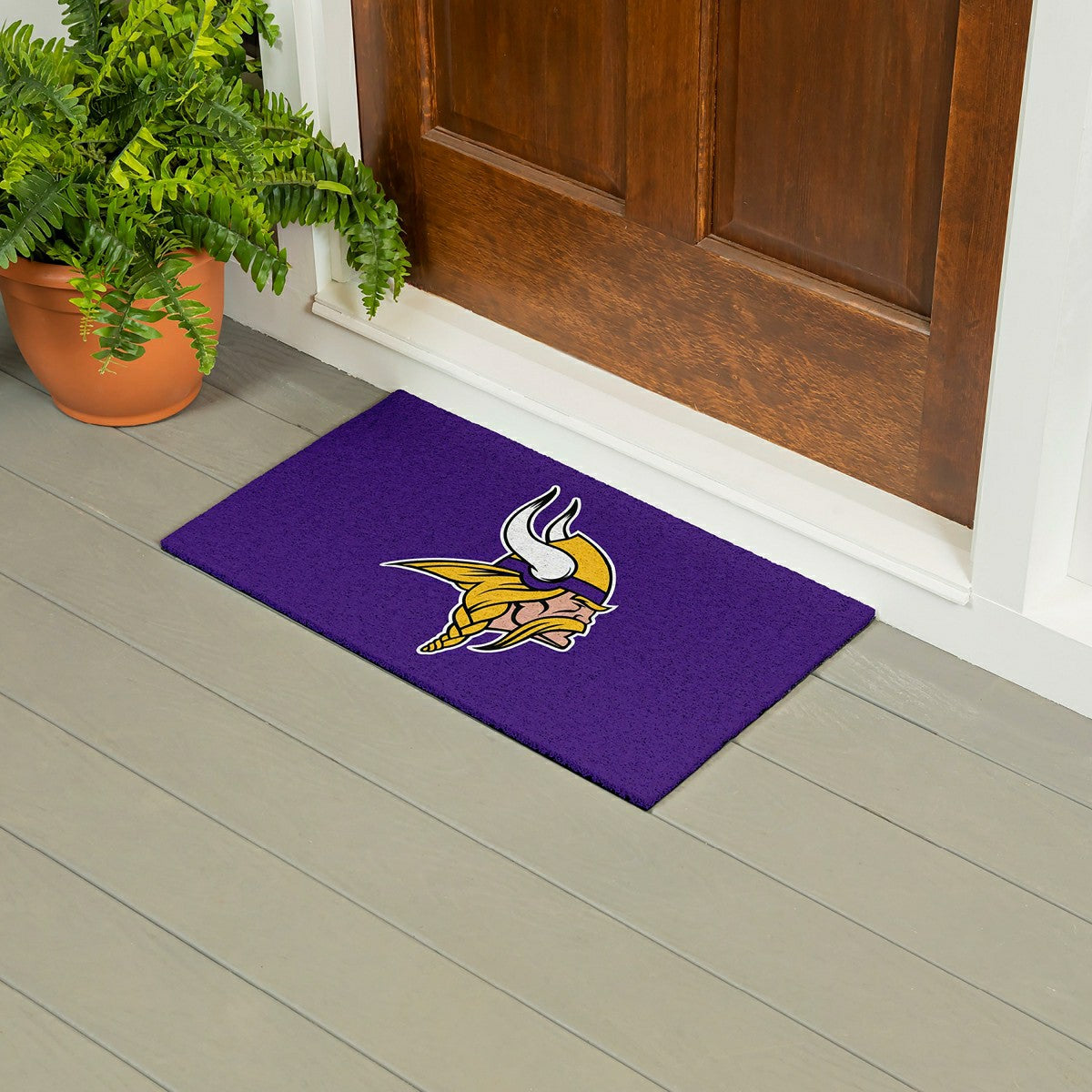 Full Color PVC Mat, 16" x 28", Minnesota Vikings - NFL