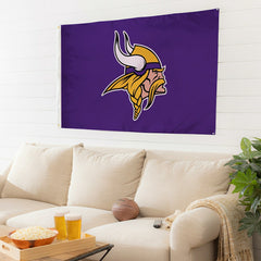 Minnesota Vikings Single Sided Estate Flag with 2 Grommets, 3'x5' - NFL Home