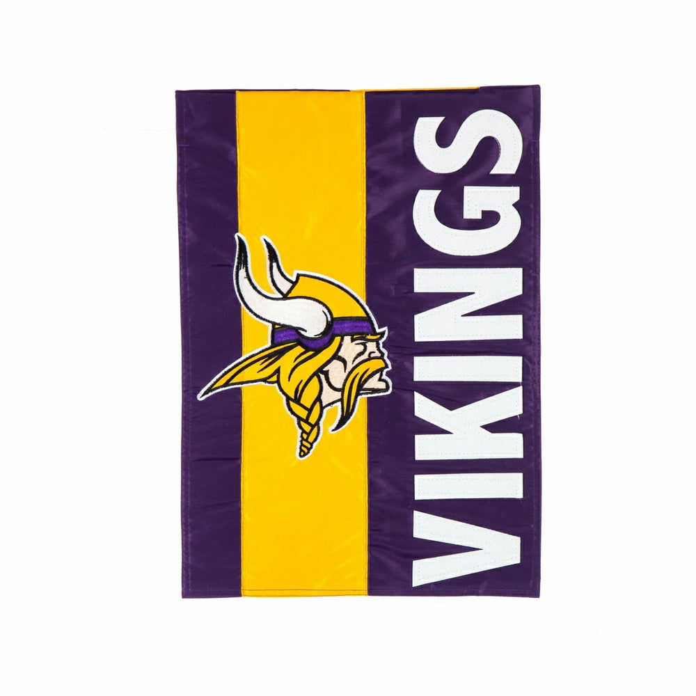 Minnesota Vikings Embellished Garden Flag - NFL Home