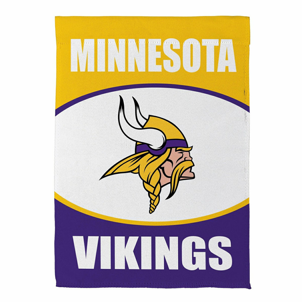Minnesota Vikings Suede Garden Flag - NFL