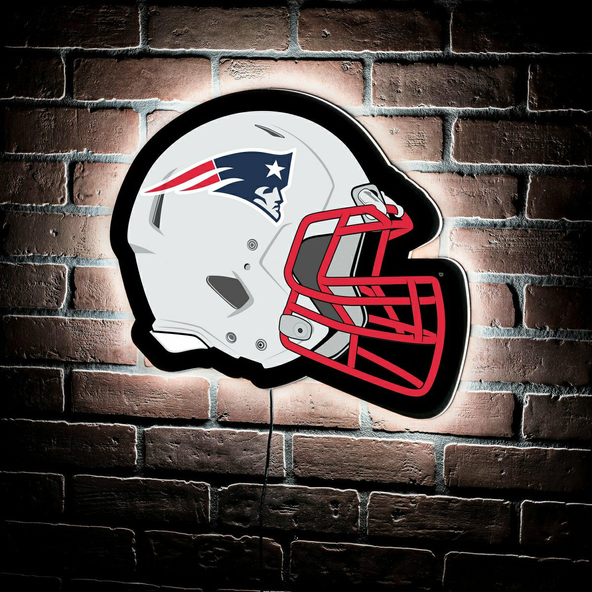 LED Wall Decor, Helmet, New England Patriots - NFL Home