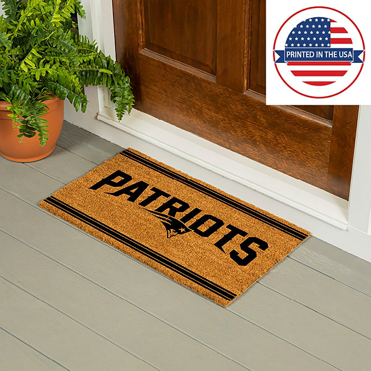 New England Patriots, Coir Mat 1C - NFL