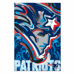 New England Patriots, Suede GDN, Justin Patten Logo - NFL