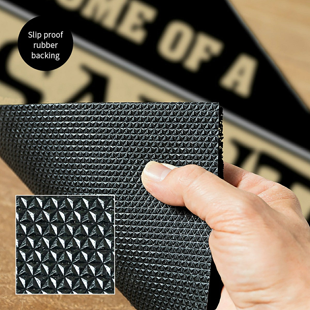 New Orleans Saints, PVC Mat COLOR, Home of a Fan - NFL