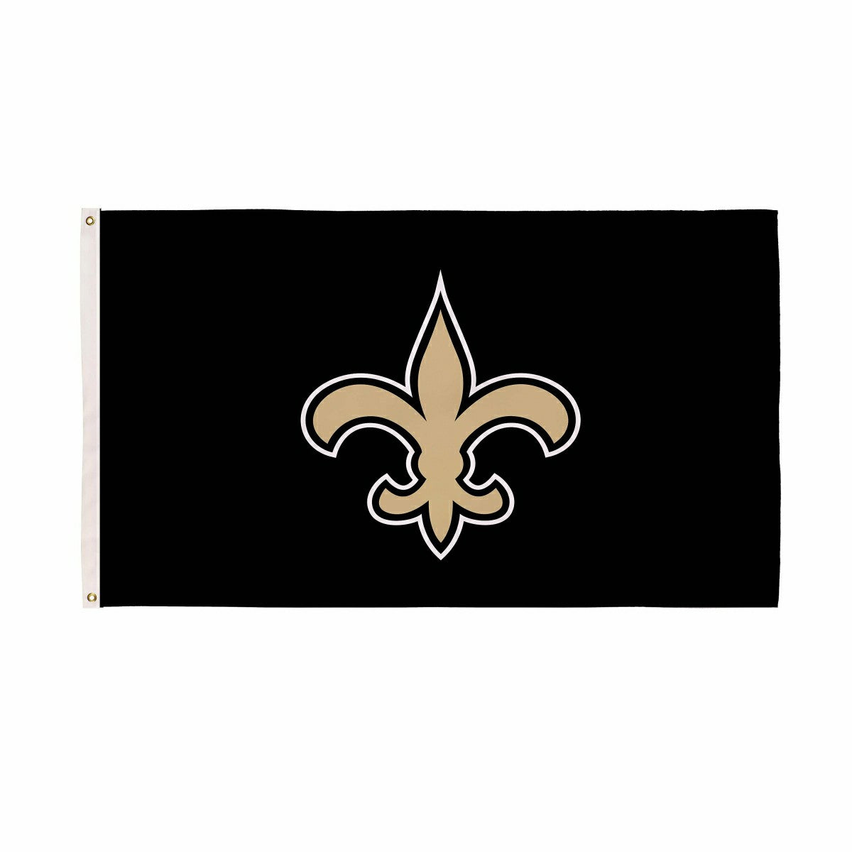 New Orleans Saints Single Sided Estate Flag with 2 Grommets, 3'x5' - NFL Home