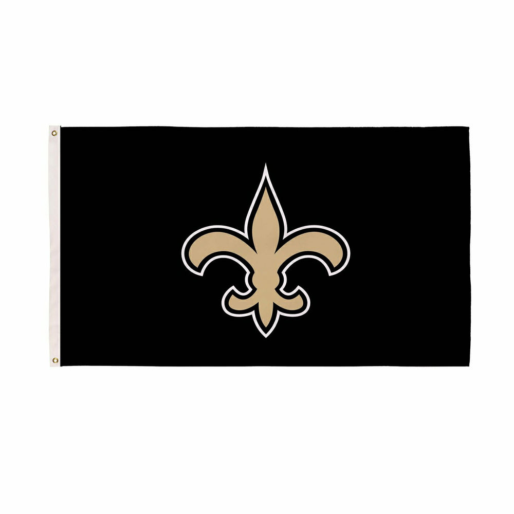 New Orleans Saints Single Sided Estate Flag with 2 Grommets, 3'x5' - NFL Home
