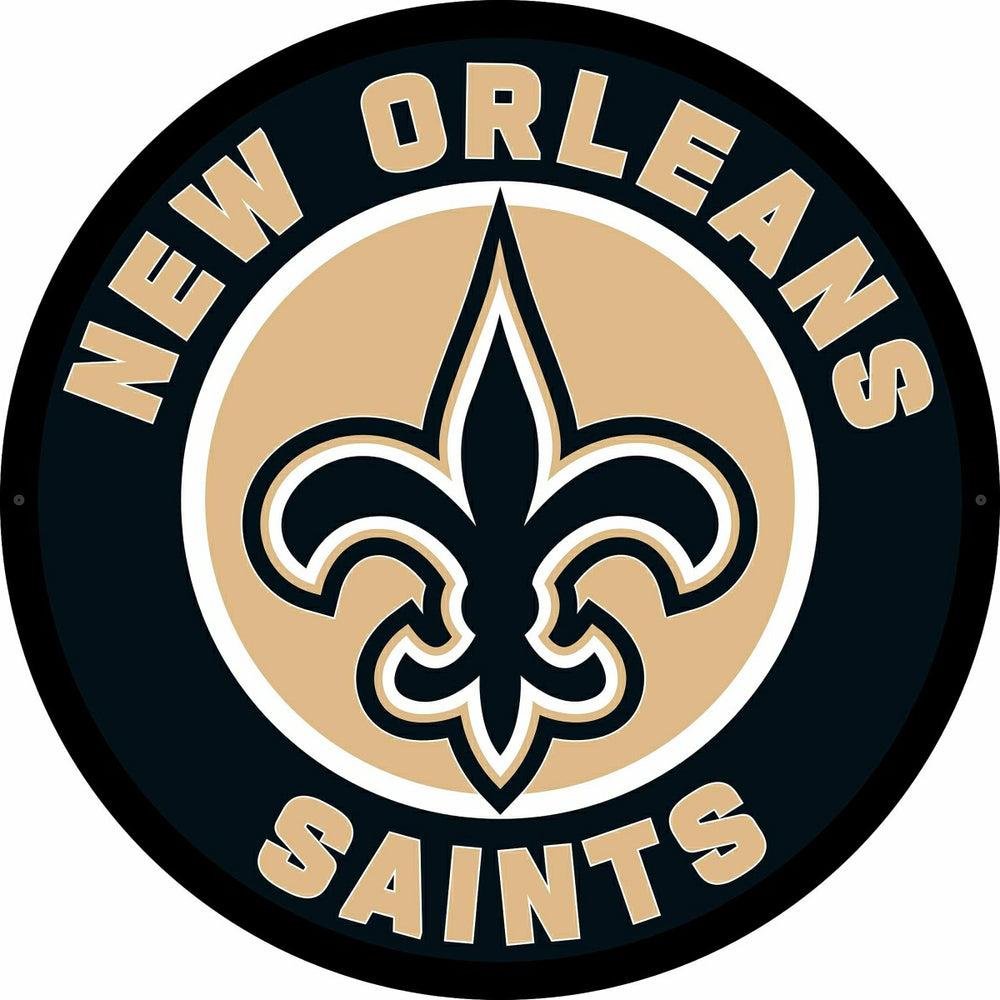 LED Wall Decor, Round, New Orleans Saints - NFL Home