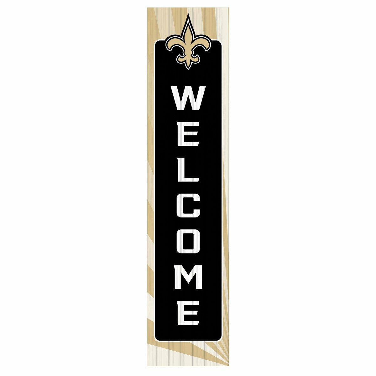 New Orleans Saints Summer Seasonal Single Sided Large Leaner, 46" - NFL Home