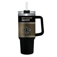 40oz Stainless Steel Canyon Cup w/ Straw, New Orleans Saints - NFL Home