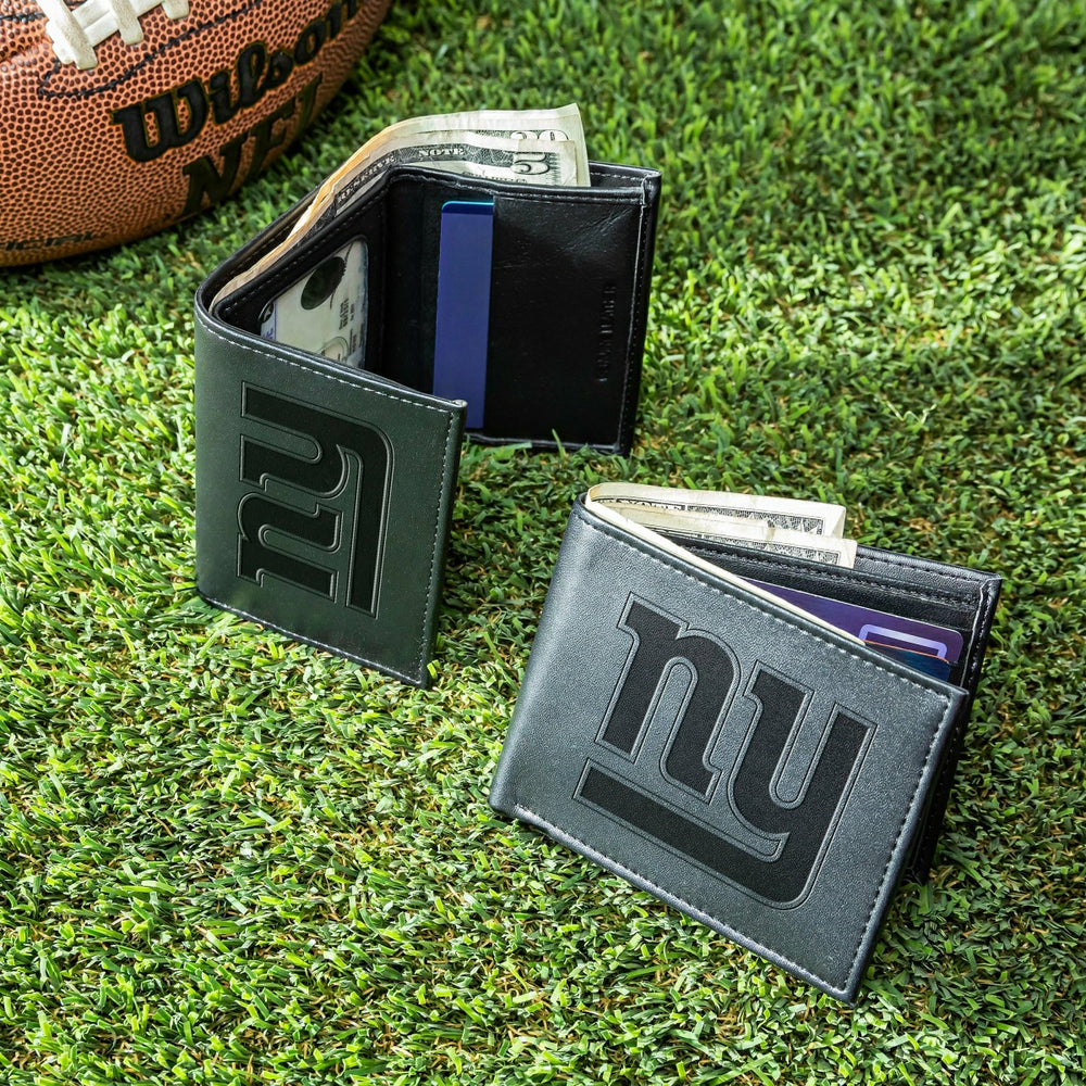 New York Giants, Bi-Fold and Tri-Fold Wallet Gift Set, Black - NFL Home