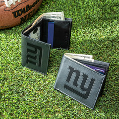 New York Giants, Bi-Fold and Tri-Fold Wallet Gift Set, Black - NFL Home