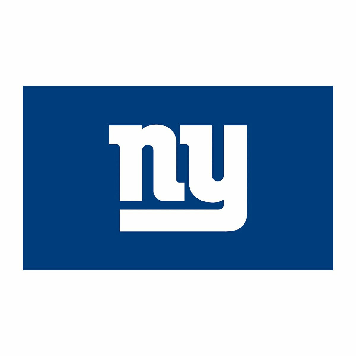 Full Color PVC Mat, 16" x 28", New York Giants - NFL