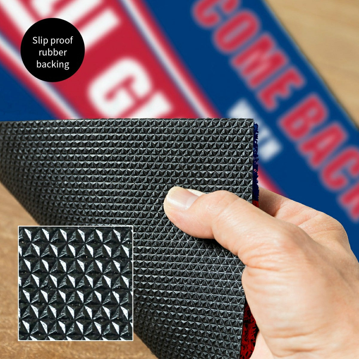 28" x 16" PVC Trapper Mat, Come Back with Tickets, New York Giants - NFL