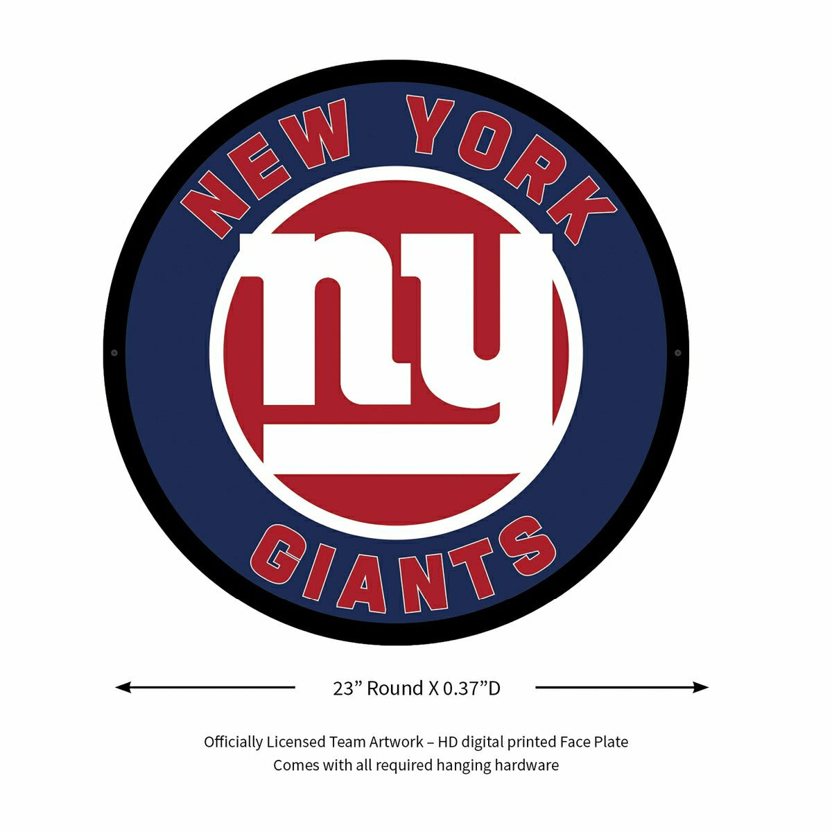 LED Wall Decor, Round, New York Giants - NFL Home