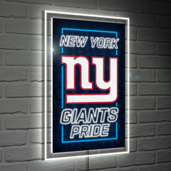 New York Giants NFL Football Rectangle Neolite LED Decor - NFL Home
