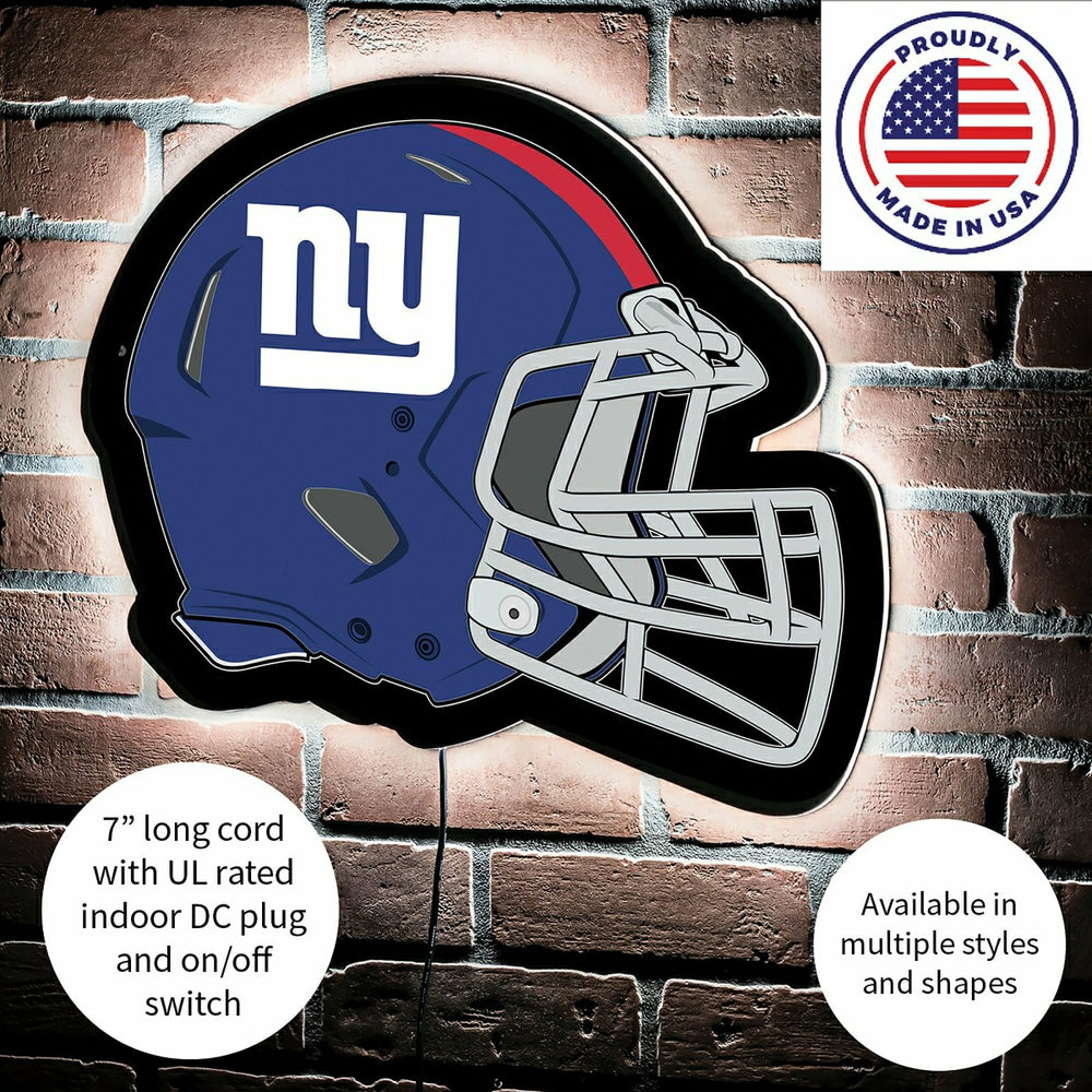 LED Wall Decor, Helmet, New York Giants - NFL Home