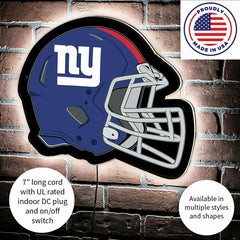 LED Wall Decor, Helmet, New York Giants - NFL Home