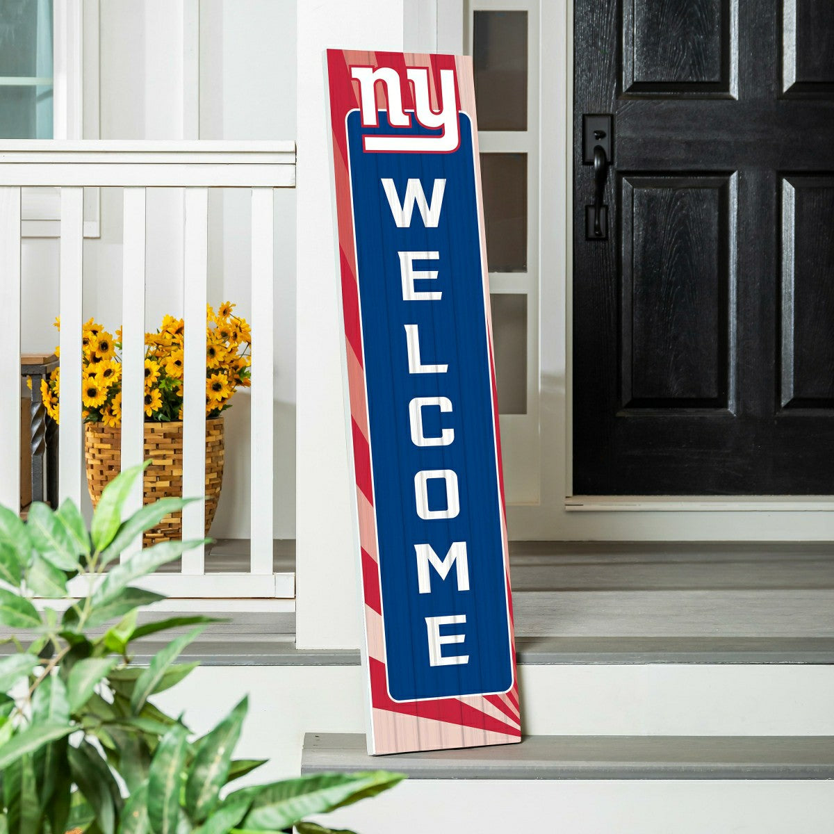 New York Giants Summer Seasonal Single Sided Large Leaner, 46" - NFL Home
