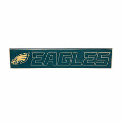 Philadelphia Eagles Engraved Wood Sign, 3.5" x 18" - NFL Home