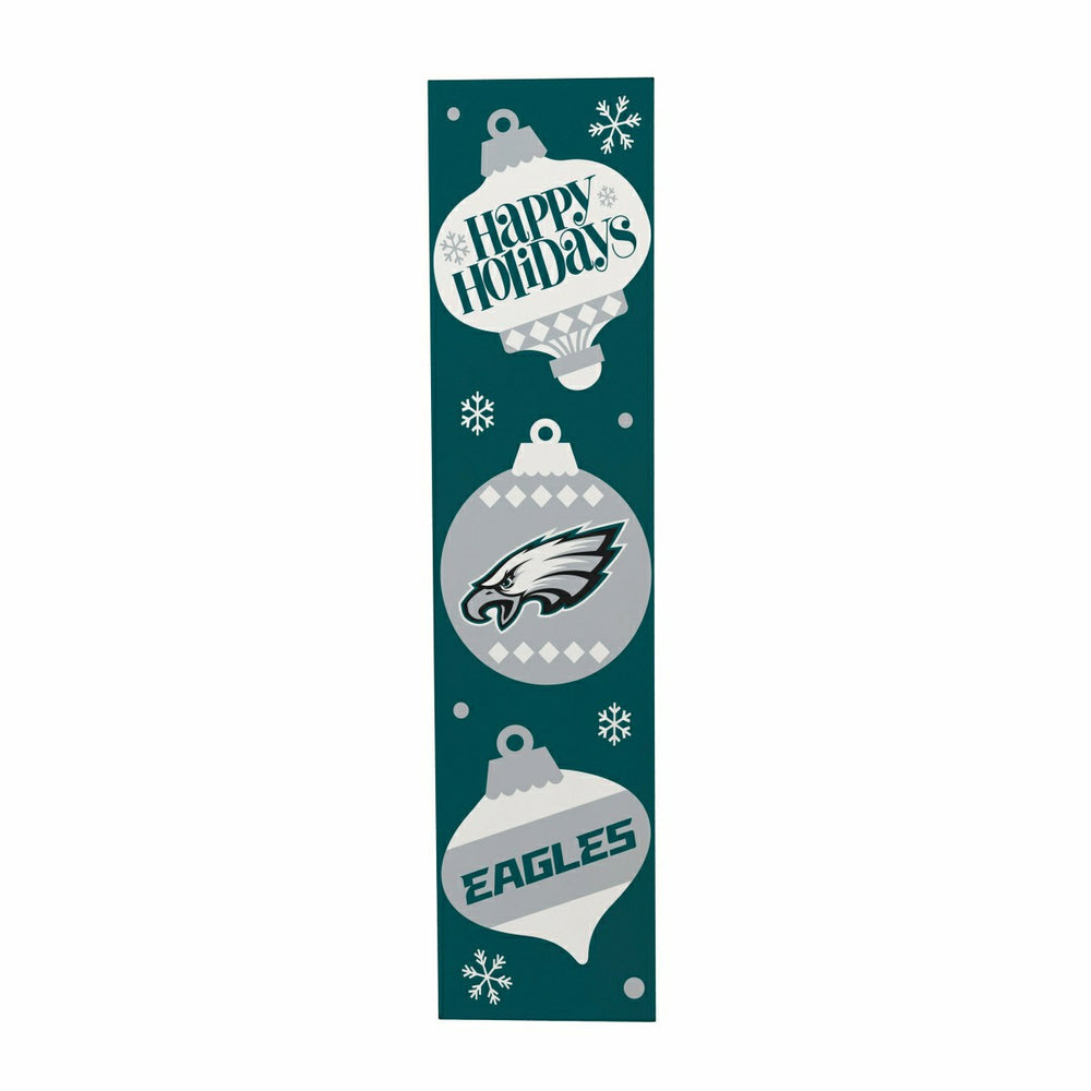 47" Double Sided Leaner, Philadelphia Eagles, Christmas - NFL Home