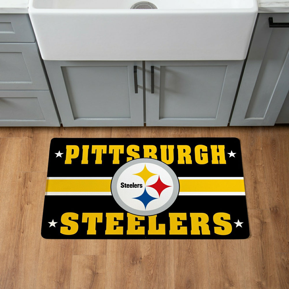 Pittsburgh Steelers Anti-Fatigue Mat, 18"x30" - NFL