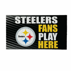 Pittsburgh Steelers Fan Mat, 28"x16" - NFL