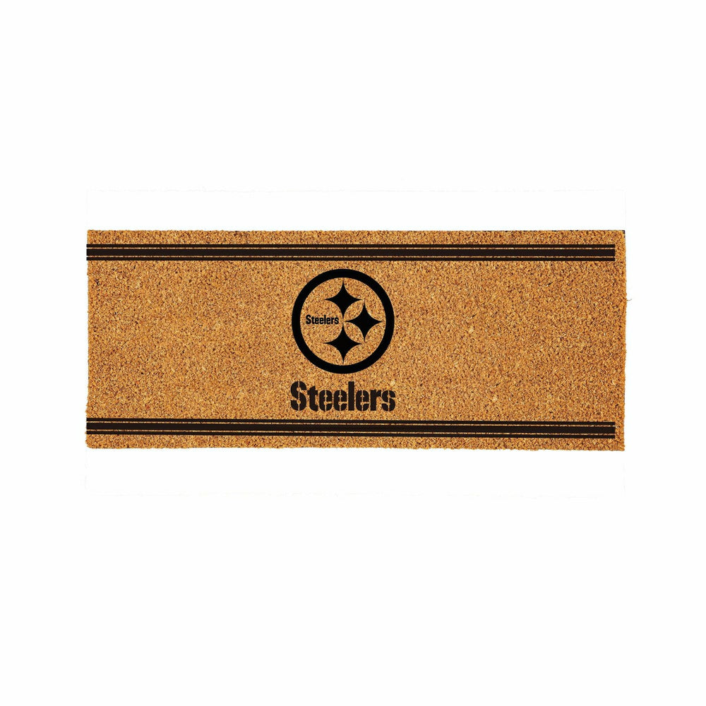 Pittsburgh Steelers Extra Large One Color Coir Mat, 60"x24" - NFL