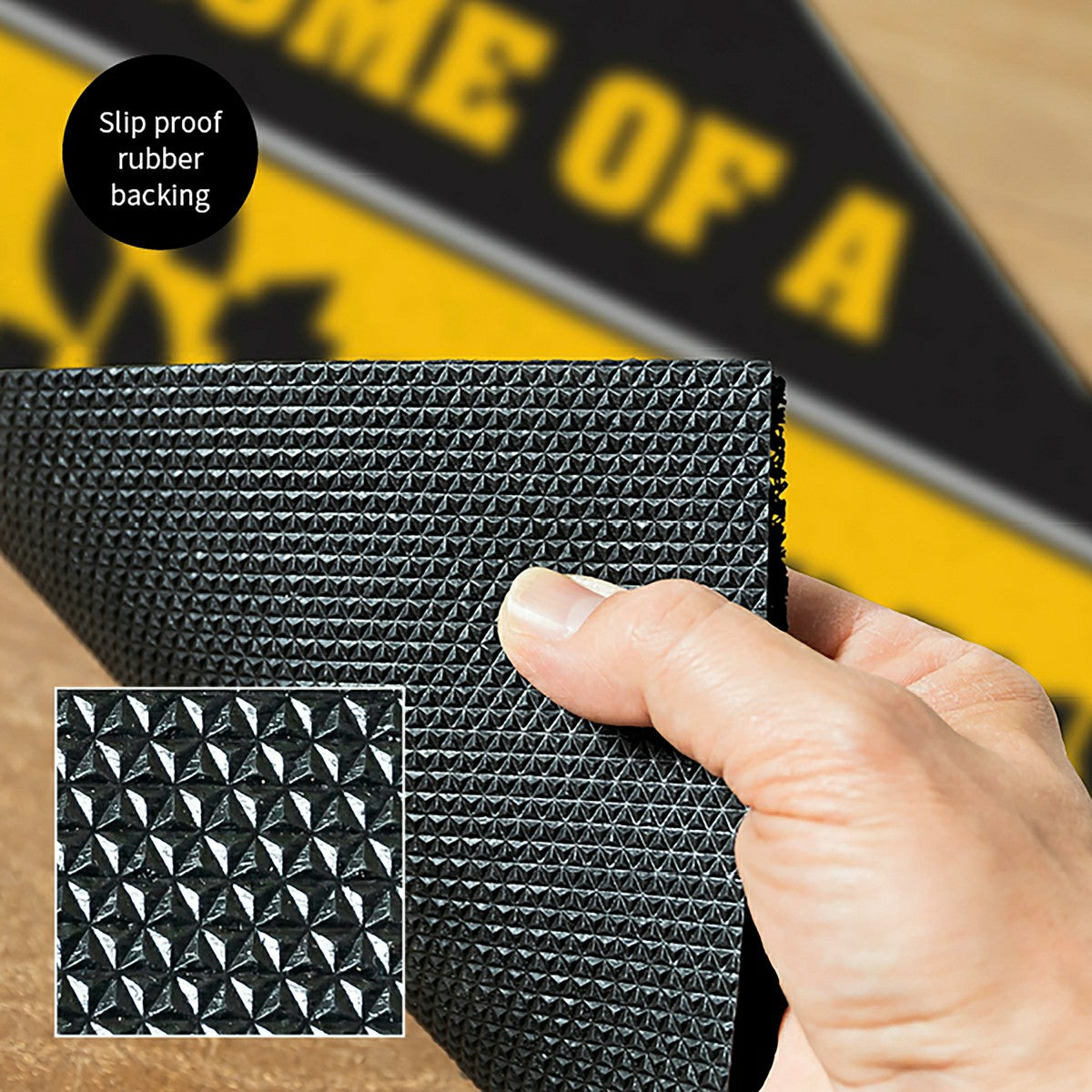 Pittsburgh Steelers, PVC Mat COLOR, Home of a Fan - NFL