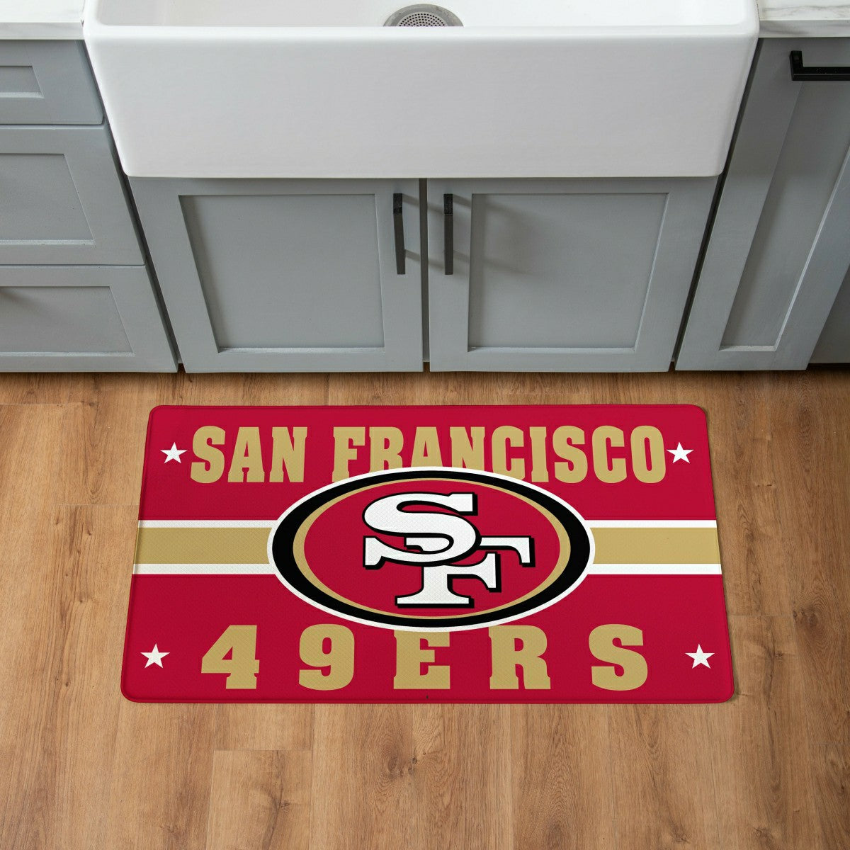 San Francisco 49ers Anti-Fatigue Mat, 18"x30" - NFL