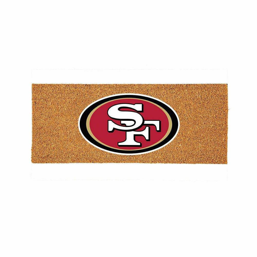 San Francisco 49ers Extra Large Full Color Coir Mat, 60"x24" - NFL