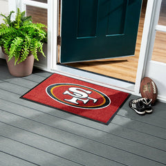 2'x3' USA Made Indoor/Outdoor Entryway Mat, San Francisco 49ers - NFL