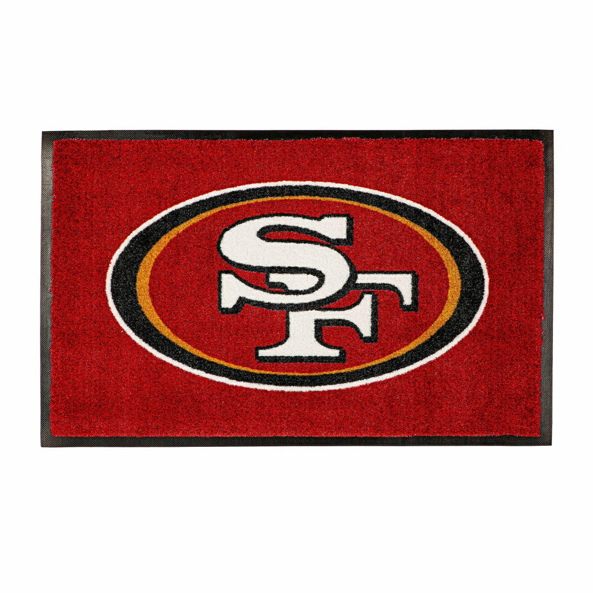 3'x5' Large USA Indoor Outdoor Outdoor Entryway Mat, San Francisco 49e - NFL