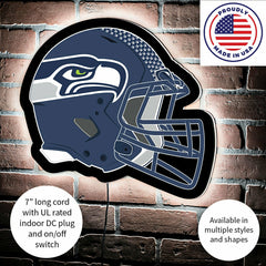 LED Wall Decor, Helmet, Seattle Seahawks - NFL Home