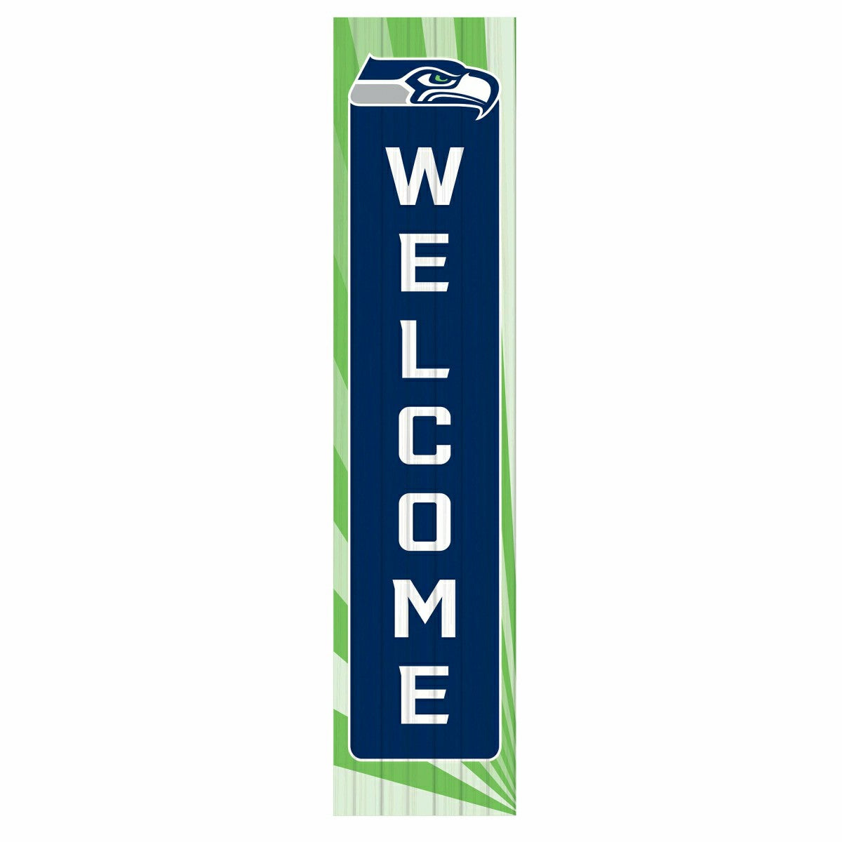 Seattle Seahawks Summer Seasonal Single Sided Large Leaner, 46" - NFL Home