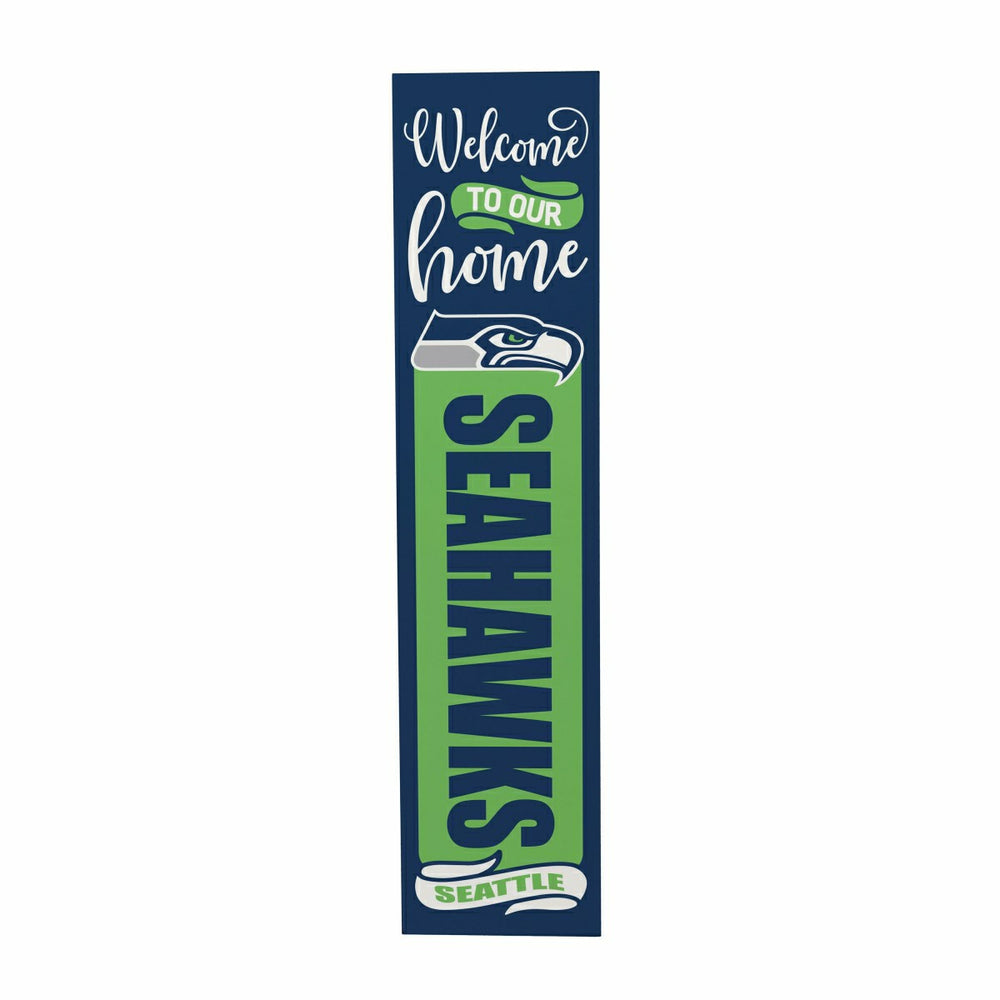 47" Double Sided Leaner, Seattle Seahawks, Halloween - NFL Home