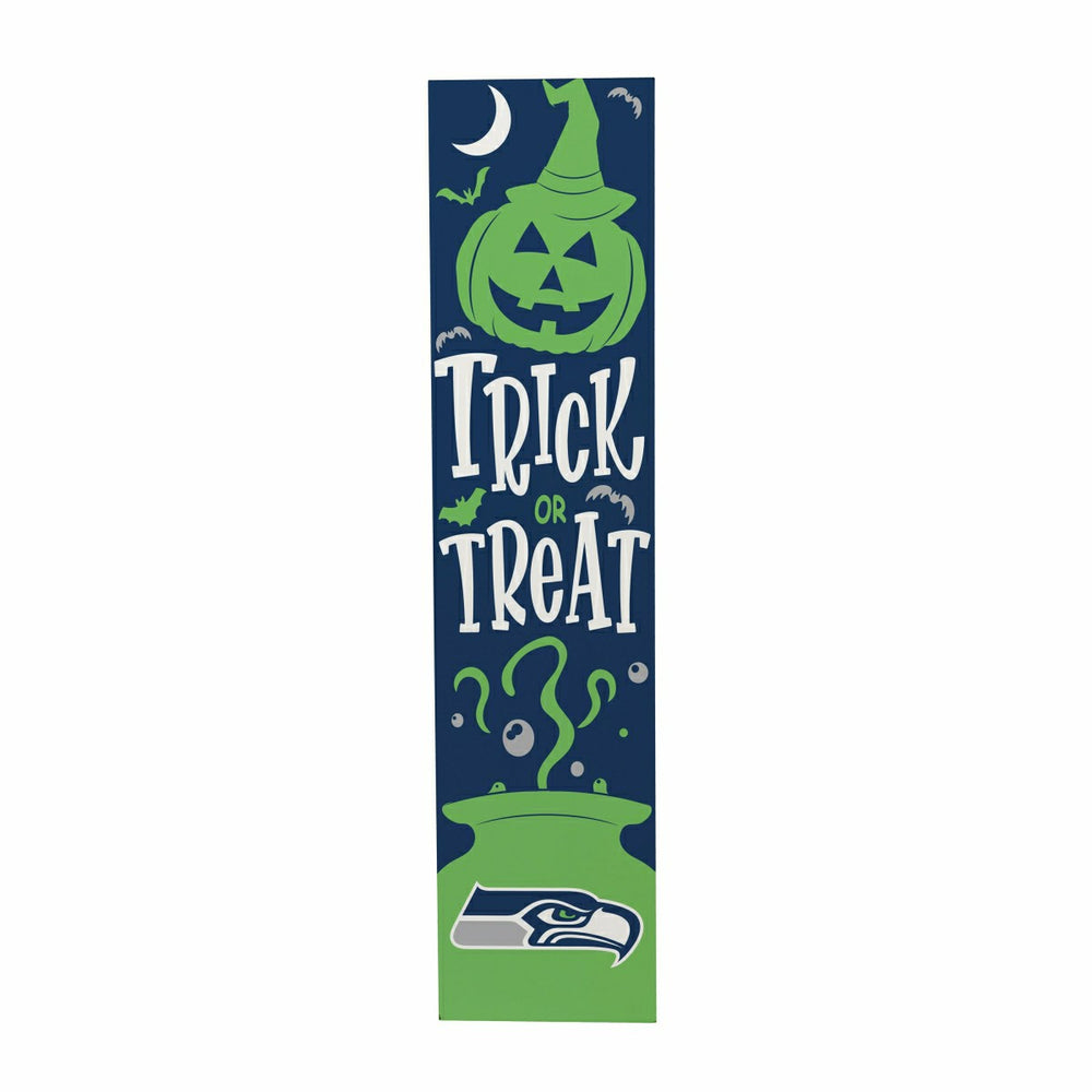 47" Double Sided Leaner, Seattle Seahawks, Halloween - NFL Home